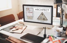 Why is it important to take architect services before starting construction work?